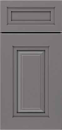 Hollibrune Door Maple Battleship Gray Opaque